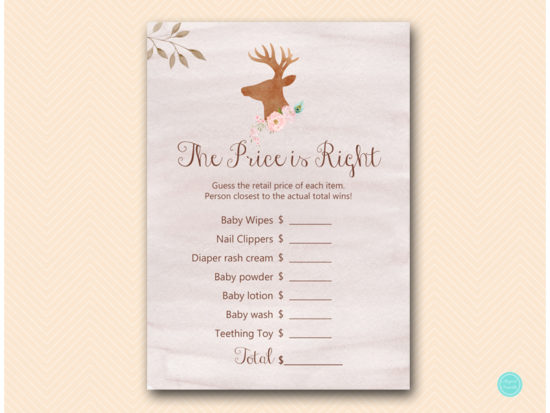 tlc461-price-is-right-deer-antler-woodland-baby-shower