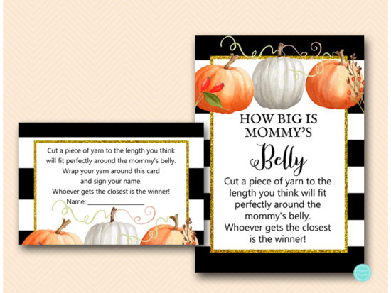 tlc463-how-big-is-mommys-belly-pumpkin-baby-shower-autumn-fall
