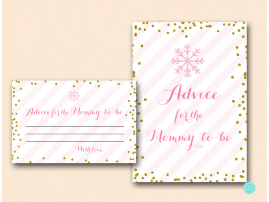 tlc464-advice-for-mommy-sign-pink-gold-winter-baby-shower-game