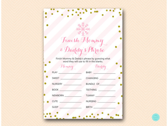 tlc464-finish-mommy-daddys-phrase-pink-gold-winter-baby-shower-game