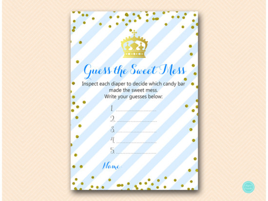 tlc467-sweet-mess-guess-royal-prince-baby-shower-game