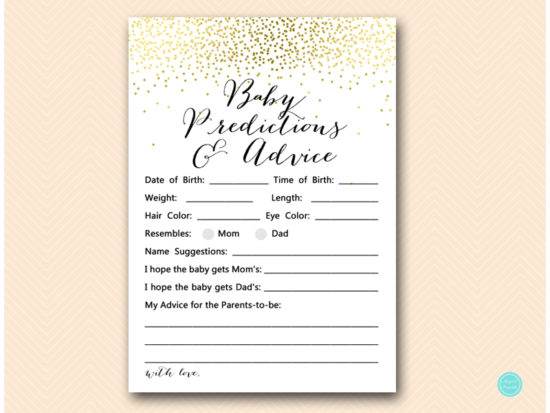 tlc472-baby-prediction-and-advice-gold-baby-shower-activities-game