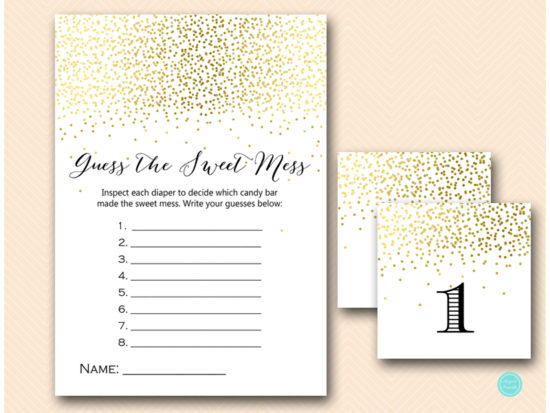 tlc472-guess-sweet-mess-card-gold-baby-shower-games