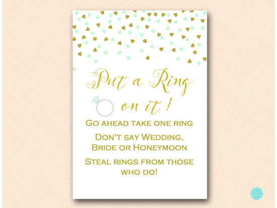 bs488m-put-a-ring-on-it-5x7-mint-gold-bridal-shower
