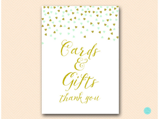 sn488m-cards-gifts-sign-5x7-mint-gold-bridal-shower