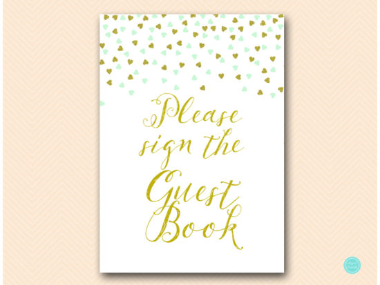 sn488m-guestbook-please-sign-mint-gold-bridal-shower