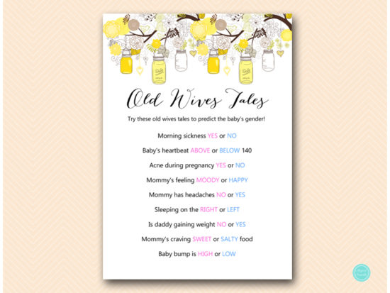 tlc507-old-wives-tales-gender-prediction-yellow-marson-jars-baby-shower