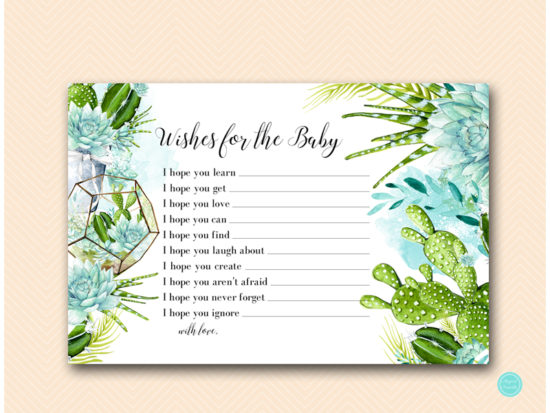 tlc519-wishes-for-baby-card-6x4-succulent-baby-shower-game