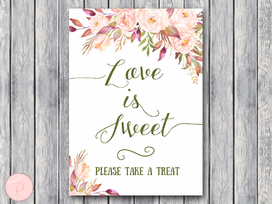 boho-floral-love-is-sweet-take-a-treat-sign