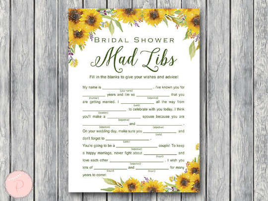sunflower-summer-bridal-shower-mad-libs