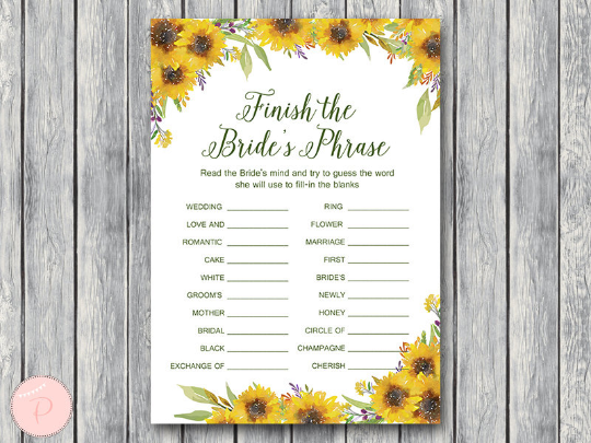 sunflower-summer-finish-the-brides-phrase-game-complete-the-phrase
