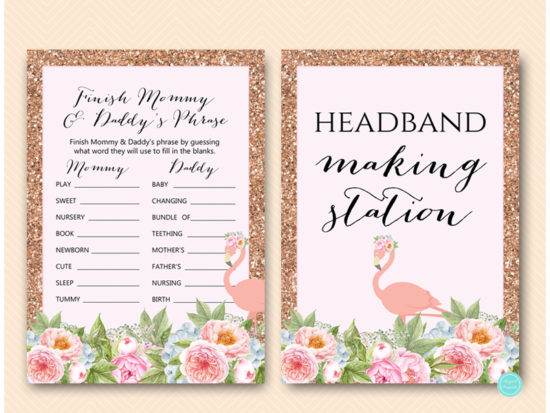 pink-rose-gold-flamingo-baby-shower-game-package-download-headband-finish-phrase