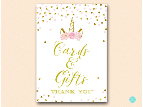 tlc556-sign-cards-gifts-pink-gold-unicorn-baby-shower