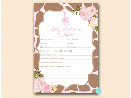 tlc563-prediction-and-advice-for-baby-pink-giraffe-baby-shower-games