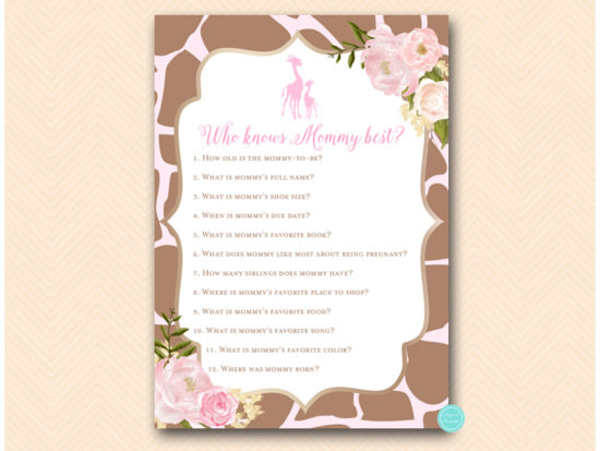 tlc563-who-knows-mommy-best-pink-giraffe-baby-shower-games