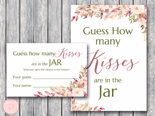 boho-floral-guess-how-many-kisses-bridal-shower-game