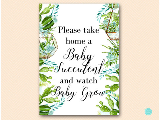 sn519-watch-baby-grow-succulent-baby-shower-sign