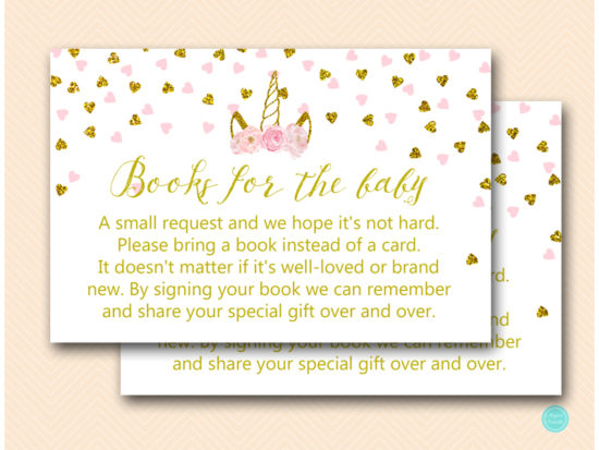 tlc556-books-for-baby-card-pink-gold-unicorn-baby-shower-game