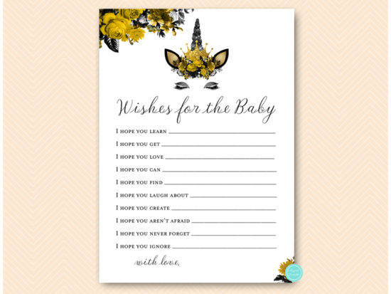 tlc570-wishes-for-baby-card-gold-unicorn-baby-shower