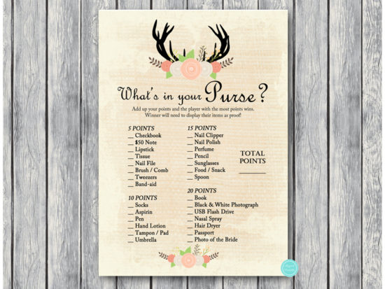 bs41-whats-in-your-purse-antler-bridal-shower-game