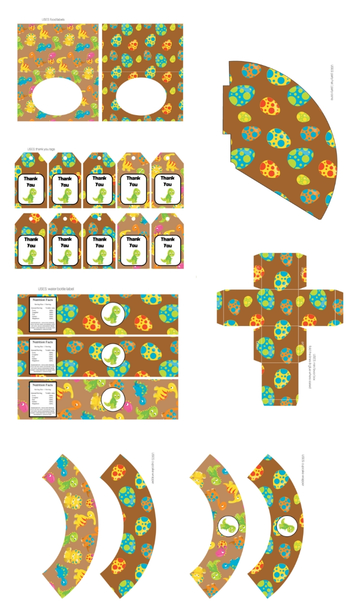bp606-dinosaur-party-printable-wrappers-cupcake-labels