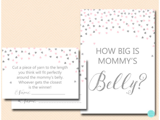 tlc488ps-how-big-is-mommys-belly-sign-pink-silver-baby-shower