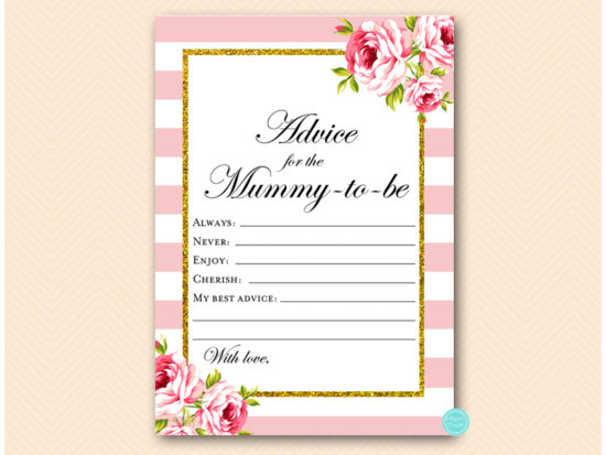tlc50-advice-for-mummy-card-aust-pink-gold-baby-shower-game