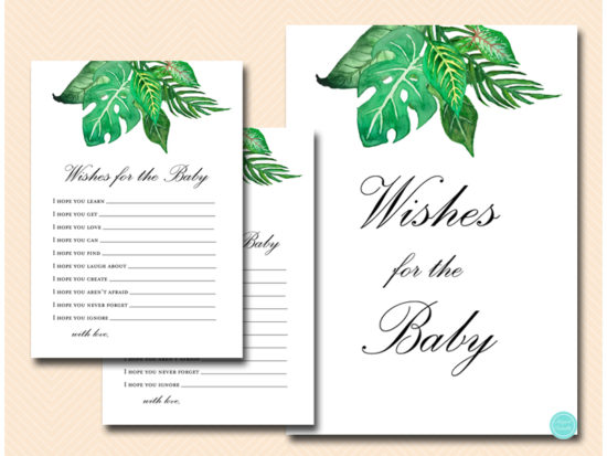 tlc641-wishes-for-baby-sign-tropical-jungle-baby-shower-game