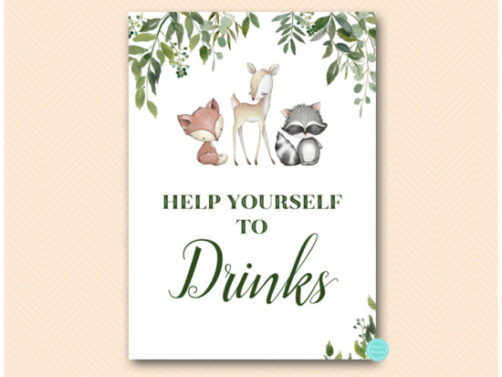 sn653-drinks-greenery-woodland-baby-shower-table-sign