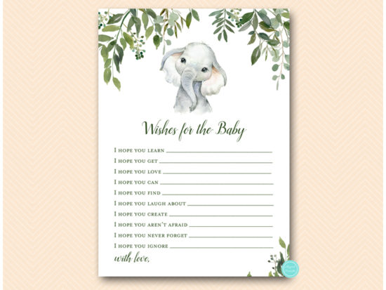 tlc663-wishes-for-baby-card-cute-elephant-baby-shower-game