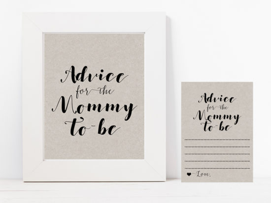 tlc596g-advice-for-mommy-sign-grey-modern-baby-shower-game