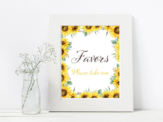 sn694-favors-sunflower-theme-sign
