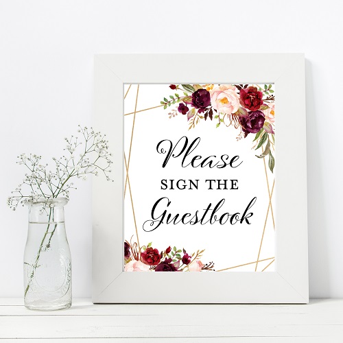 guestbook-burgundy-wedding-signs