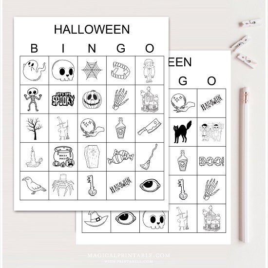 halloween-party-bingo-game