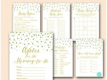 mint-gold-baby-shower-game-package-download