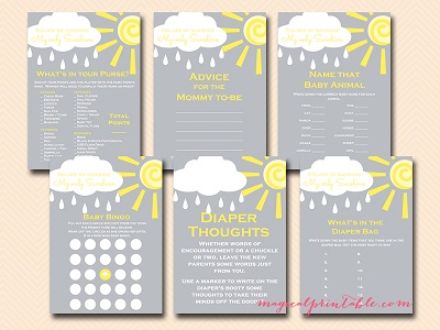 you-are-my-sunshine-baby-shower-game-pack
