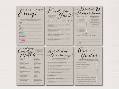 printable bridal shower games bachelorette printabell express