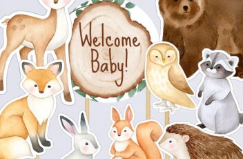 welcome-baby-woodland-baby-shower-centerpiece-1