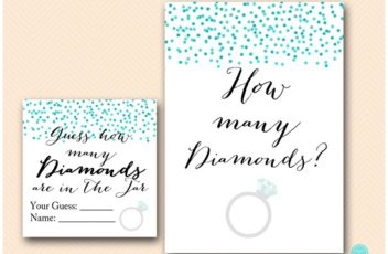 BS441-how-many-diamonds-cards-tiffany-bridal-shower-games