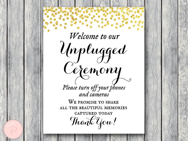 Gold Glitter Decoration Sign Printable – Printabell • Express
