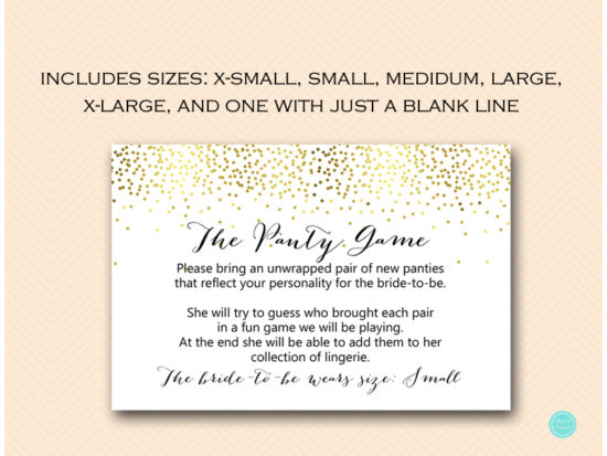 bs472-panty-guessing-card-gold-bridal-shower-games-gold-bridal-shower-games