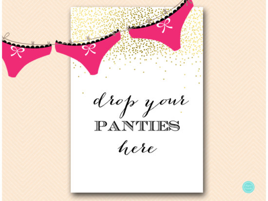 bs472-panty-guessing-drop-sign-gold-bridal-shower-games