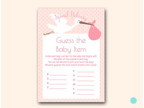 tlc458p-guess-the-baby-item-pink-girl-stork-baby-shower-game