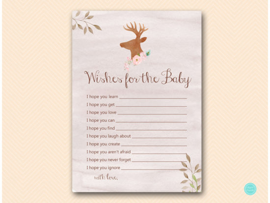 tlc461-wishes-for-baby-card-deer-antler-woodland-baby-shower
