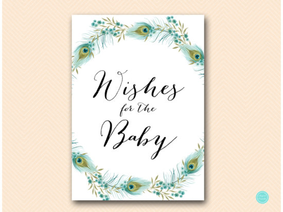 tlc462-wishes-for-baby-sign-peacock-baby-shower-game