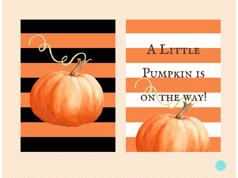 Fall Pumpkin Decoration Signs – Printabell • Express