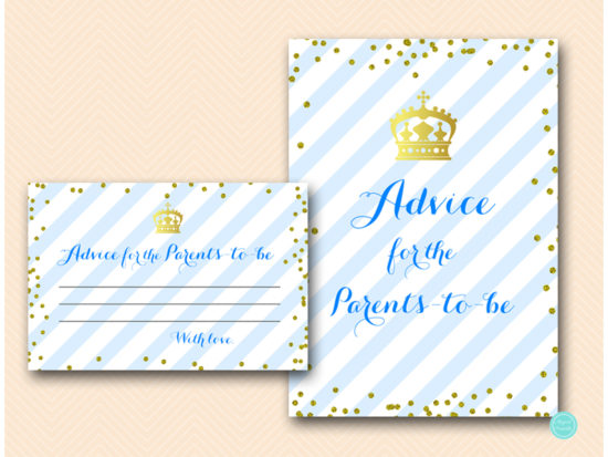 tlc467-advice-parents-sign-royal-prince-baby-shower-game