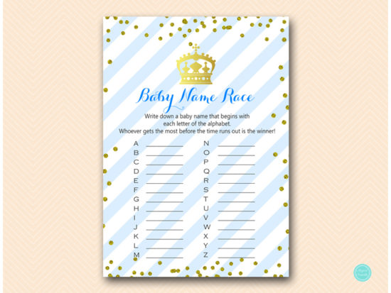 tlc467-baby-name-race-royal-prince-baby-shower-game