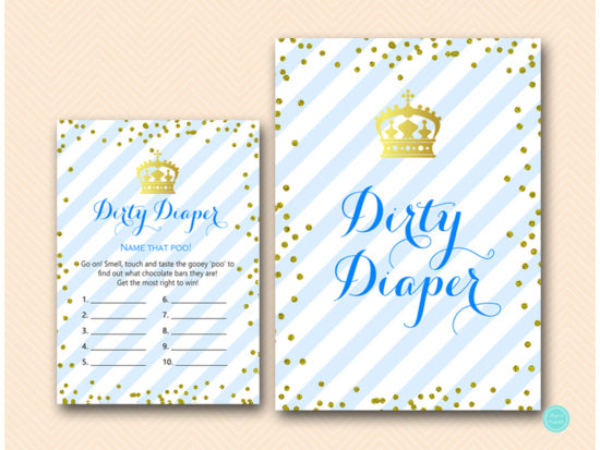 tlc467-dirty-diaper-sign-royal-prince-baby-shower