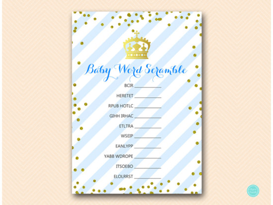 tlc467-scramble-baby-words-royal-prince-baby-shower-game